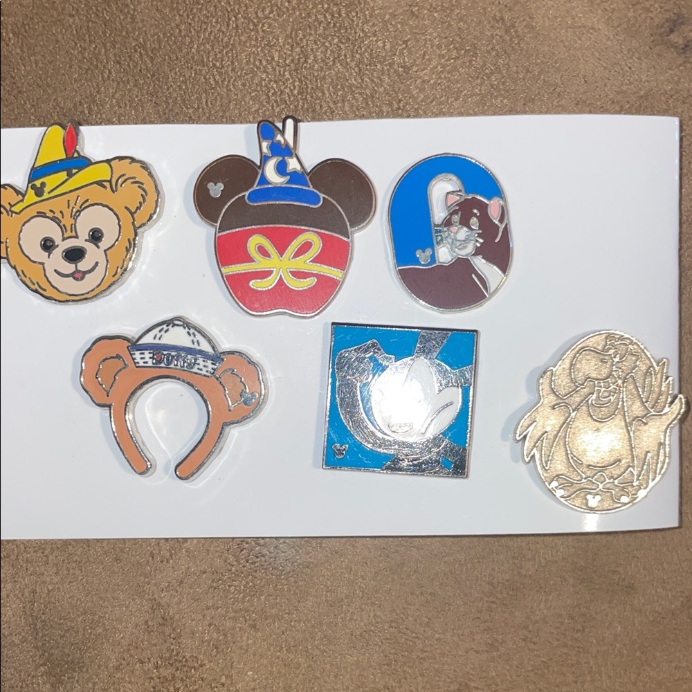Disney Character Pin lot - includes 6 pins!